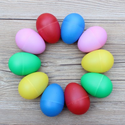 Plastic Maracas Egg Shape Shakers