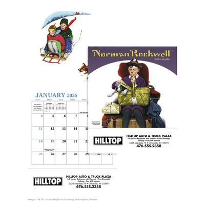 Norman Rockwell Mini Calendar