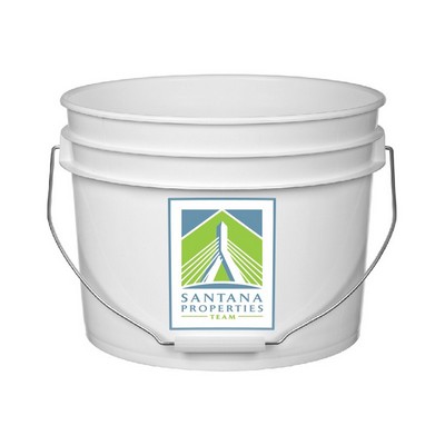 Vinyl Plastic Bucket / Pail 3 Gallon