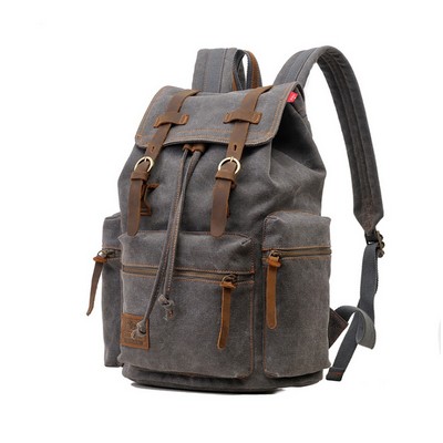 15.6" Canvas Shoulder Rucksack