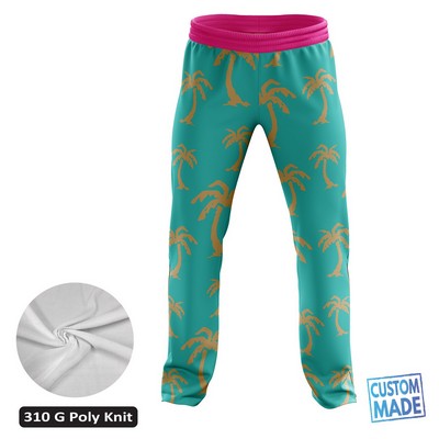 Kids' Sublimation Sweatpants w/Fleece Lining - 310 gsm