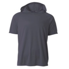 Youth Cooling Performance Short Sleeve Hooded Tee