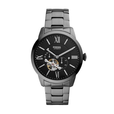 Fossil Townsman Automatic Smoke Stainless Steel Watch