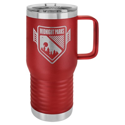 Polar Camel 20oz Travel Mug, Maroon