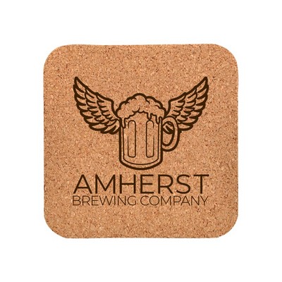 Square Cork Coaster