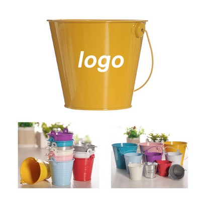 Metal Bucket with Handle