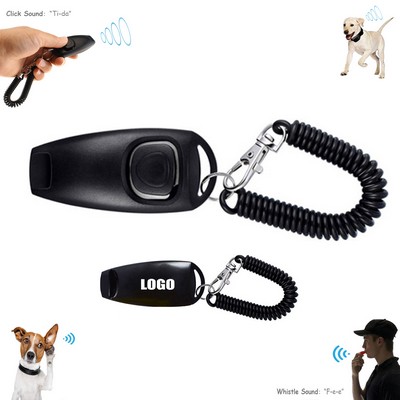 Whistle Pet Sound Clicker w/Key Ring