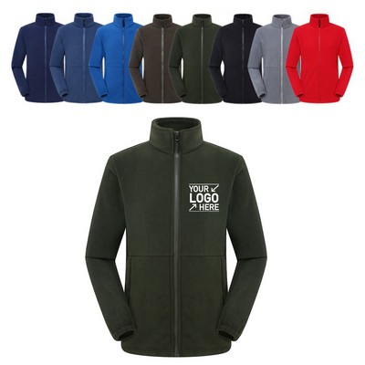 Men Full Zip Fleece Jacket