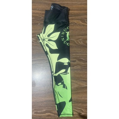 Leggings fully sublimated fully customized Excellent Quality sublimated 85% polyester 15% Lycra