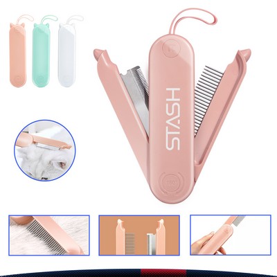 Foldable Pet Grooming Brush