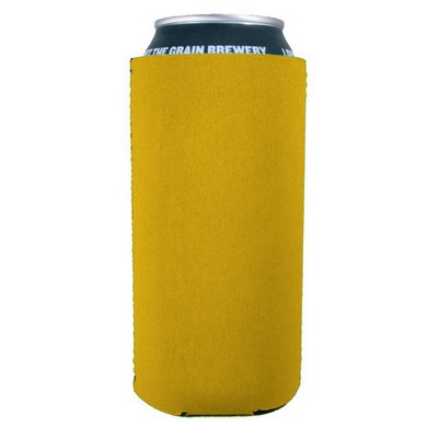 12 Oz. Yellow Slim Seltzer Can Cooler