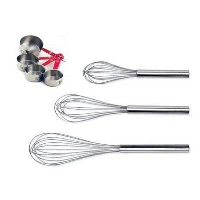 BergHoff® 7 Piece Bake Set: 3 Piece Whisk Set & 4 Piece Measuring Cup Set