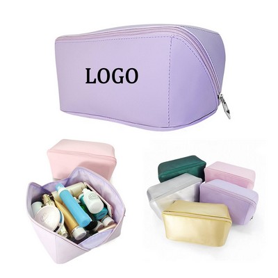 Portable PU Cosmetic Storage Pouch