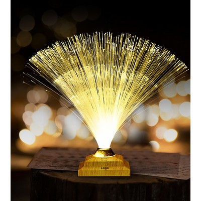 Fiber Optic Lamp Color Changing Plastic Base