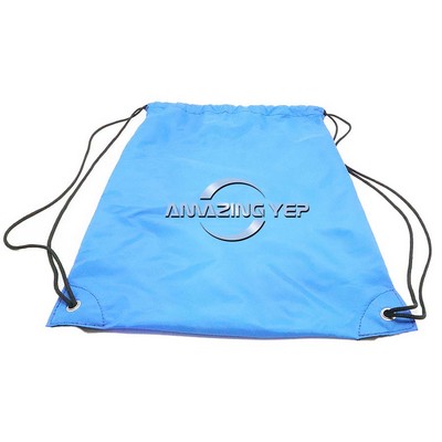 Polyester Shoulders Drawstring Pocket Sports Backpack