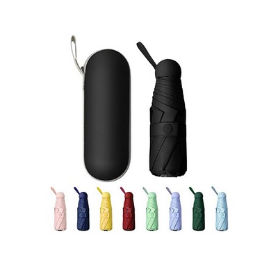 Mini Windproof Folding Travel Umbrella