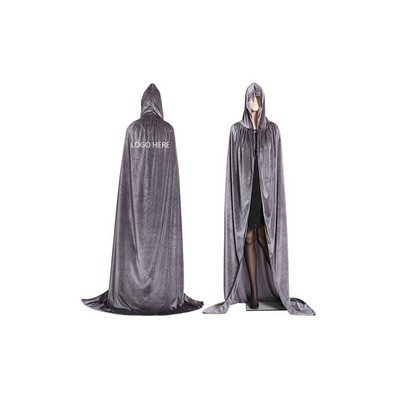 Hooded Cape Halloween Christmas Cloak