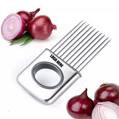 Stainless Steel Onion Meat Holder Slicer