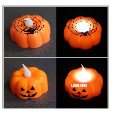 Halloween Pumpkin Candles