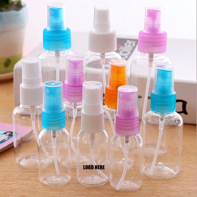 Custom Plastic Transparent Spray Bottle