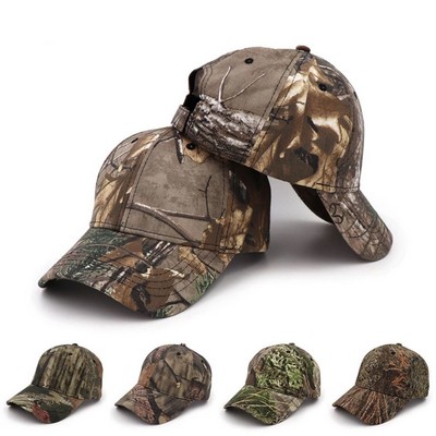 TUF™ Realtree® Hunting 6 Panel Camouflage Baseball Cap w/ Velcro Closure