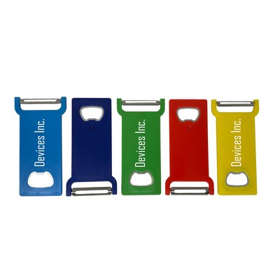 Bottle Opener-Peeler Combo (5.11"x2.55")