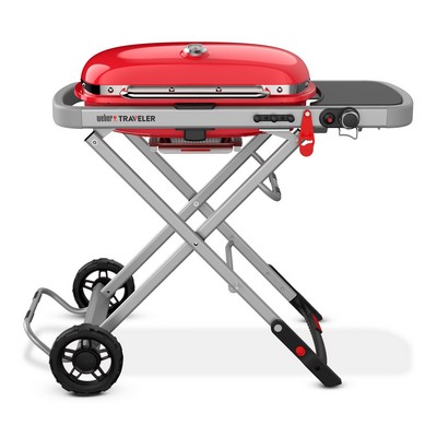 Weber Traveler Portable Gas Grill - Red