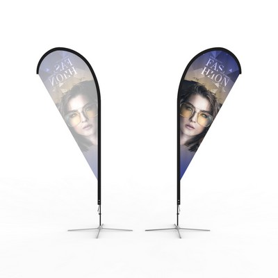 9' Teardrop Flag - Single Sided-GRAPHIC ONLY