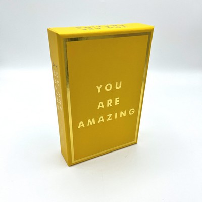 You Are Amazing (52 Cards of Inspiring Quotes and Statements to Encourage S