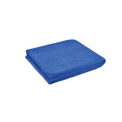 Economy Fleece Blanket - Navy Blue