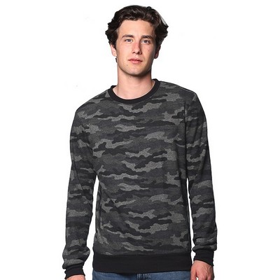 Unisex Tri Crew Camo Sweatshrt