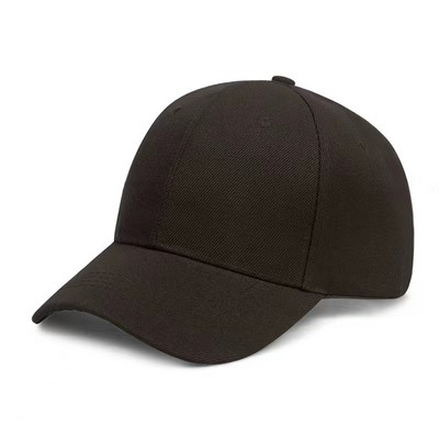 6 Panel Mid Profile Baseball Cap