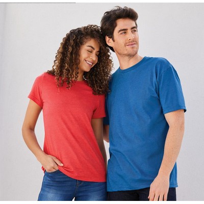 Basic 153g Adult Crewneck Solid Color T-shirt Stock