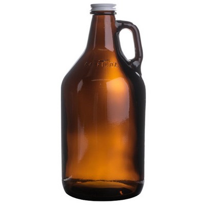 32 oz Amber Mini Growler