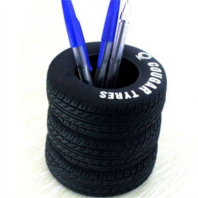 Creative Tyre Shape Pen Holder