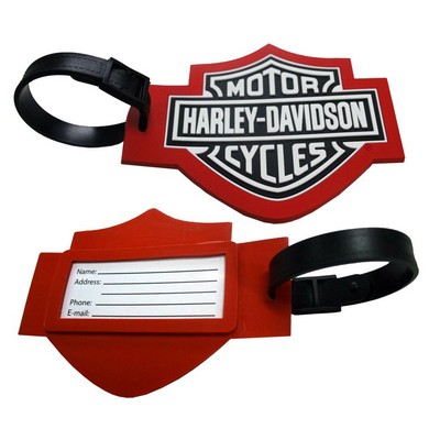 Custom Molded PVC Luggage Tag