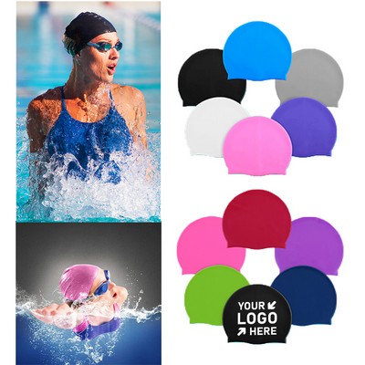 Silicone Durable Non-Slip Swimming Pool Cap