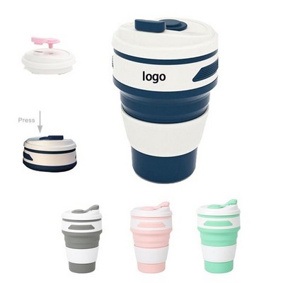 12 Oz. Collapsible Coffee Cup