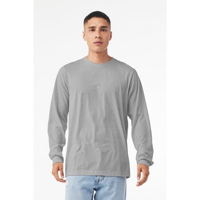 Bella + Canvas Unisex Heather CVC Long Sleeve Tee