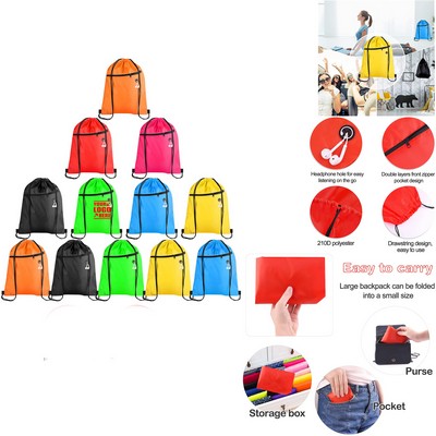 Non-Woven Hit Sports Pack With Front Zipper