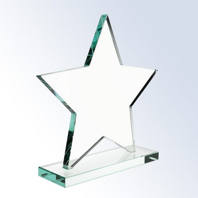 Jade Glass Star - Small