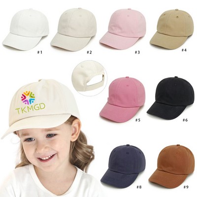 Toddlers Baseball Cap