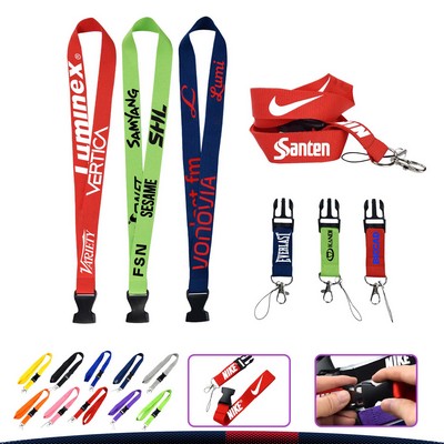 Kikes Polyester Lanyard