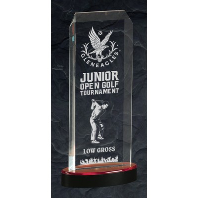 Spectra Acrylic - Red, Award Trophy, x