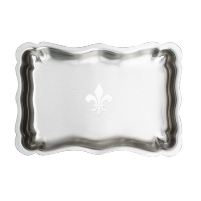 Satin Finish Chippendale Tray 6 inch