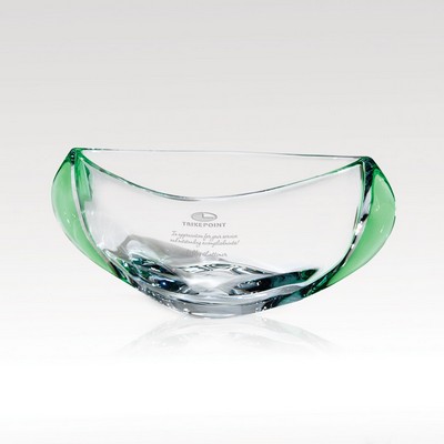 Orbit Bowl Crystal Award