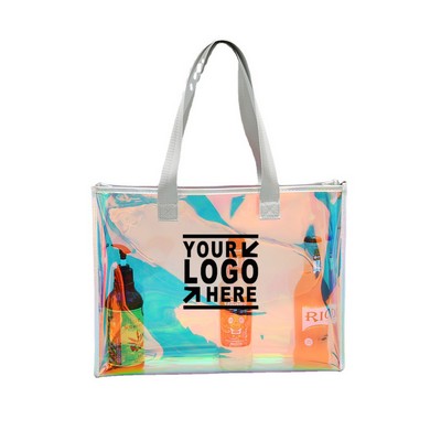 Custom PVC Colored Shipping Tote Bag