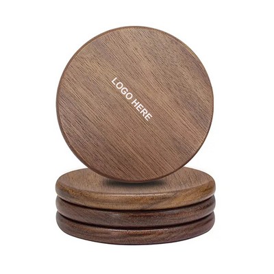 Round Wooden Coasters