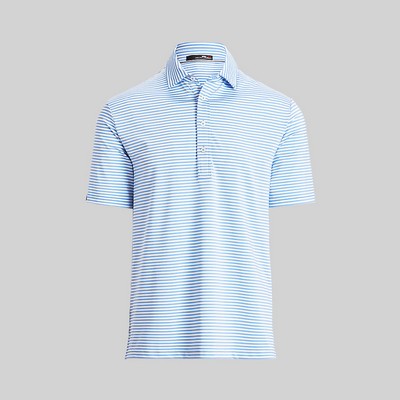 Polo Ralph Lauren® - RLX Short-Sleeve Lightweight Airflow Jersey Polo - Feed Stripe