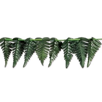 Fabric Fern Leaf Garland